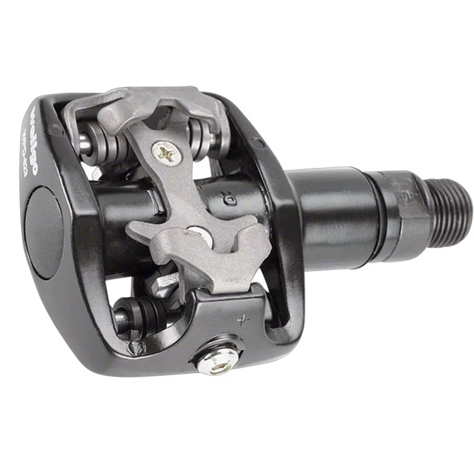 Wellgo Alloy Clipless Pedal Shimano Compatible Black