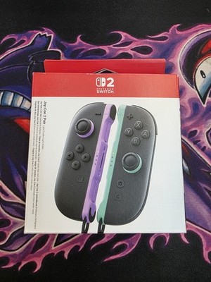 Original Nintendo Switch 2 Joy-Con | 2er-Set | hellgrün-Violet| NEU & OVP