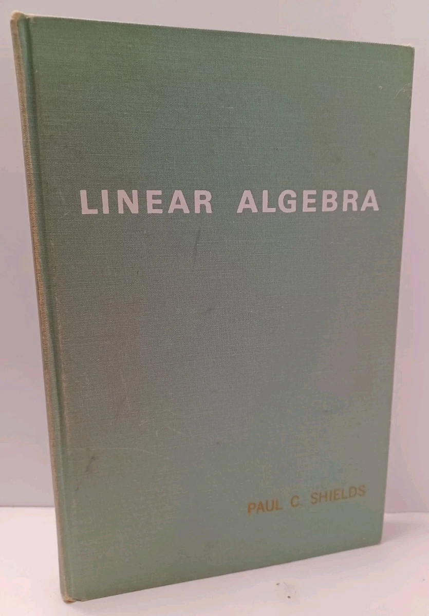 Linear Algebra Textbooks for sale | eBay