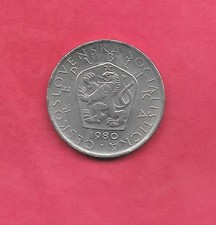 CZECHOSLOVAKIA KM60 1980 UNCIRCULATED-UNC MINT OLD VINTAGE 5 KORUN COIN