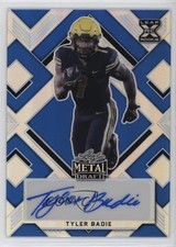 2022 Leaf Metal Draft Blue Prismatic 29/30 Tyler Badie #BA-TB2 Auto 10k8