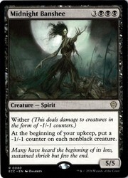 Midnight Banshee #80 Commander: Lorwyn Eclipsed