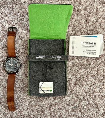 Certina DS PH200M Automatic Black PVD Coating 42.8mm Men's Watch C0364073605000