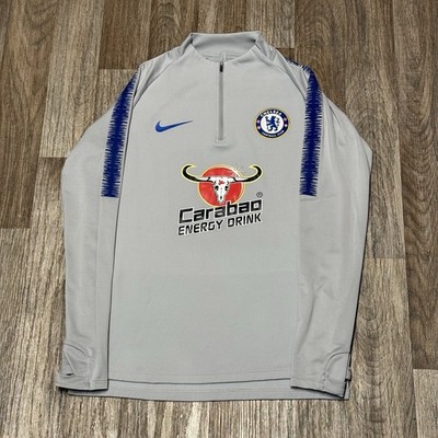 Chelsea Fußball Training Top Nike Medium 1/4 Zip Strike Drill 2018 2019