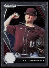 2021 Panini Prizm Draft Picks #PDP182 Hayden Juenger