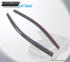 Light Gray Rain Visor Deflector 2pcs Out Channel For Honda Civic Si 2002-2005 Light Gray Rain Visor Deflector 2pcs Out Channel For Honda Civic Si 2002-2005