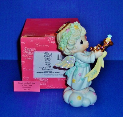 Precious Moments Simple Joys Put A Song In Your Heart NIB