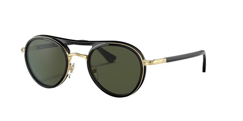 Persol Sunglasses PO2455S 51831 Silver 60mm Men's Metal Aviator