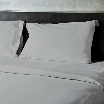 BLUFF CITY BEDDING BED SHEETS 1800 THREAD COUNT BAMBOO COTTON FEEL KING QUEEN FOR DEEP POCKETS