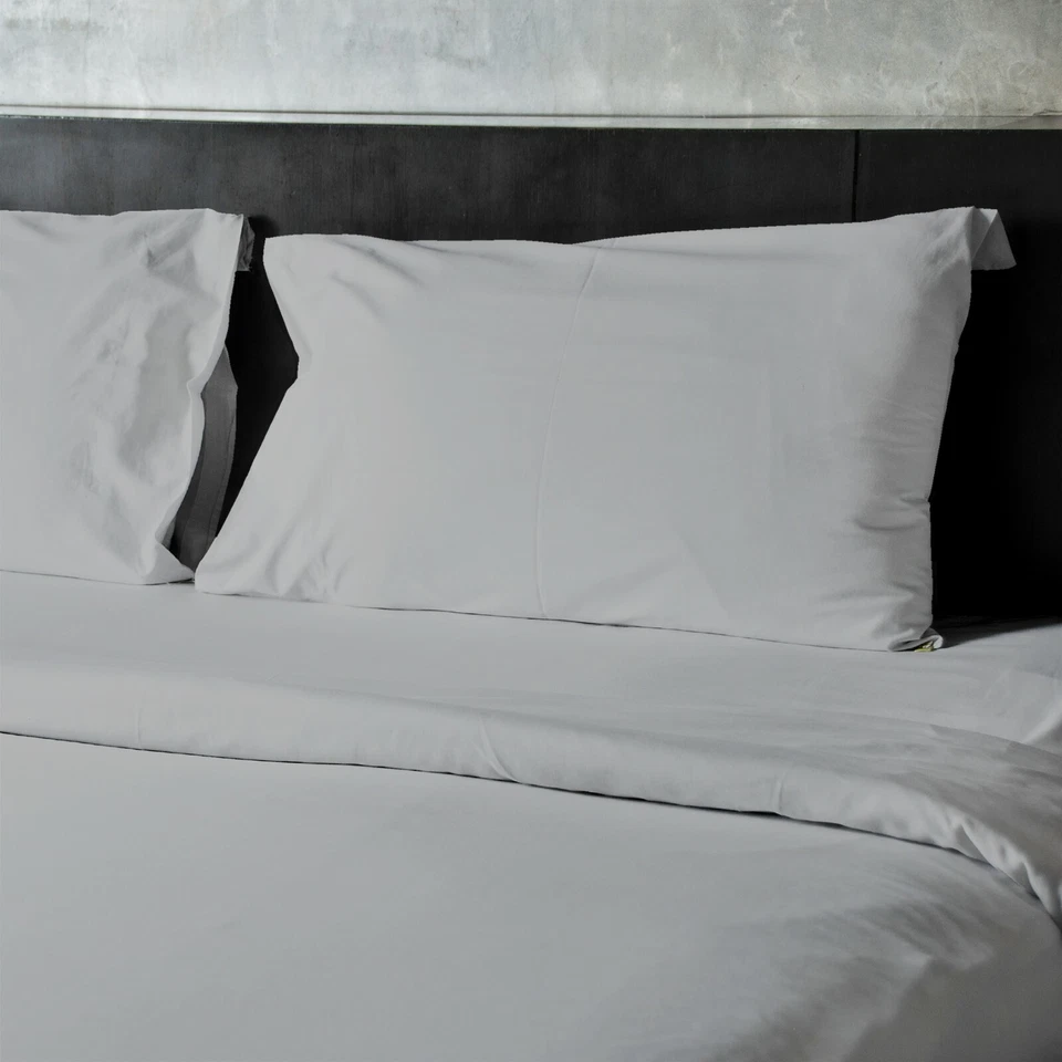BLUFF CITY BEDDING BED SHEETS 1800 THREAD COUNT BAMBOO COTTON FEEL KING QUEEN FOR DEEP POCKETS