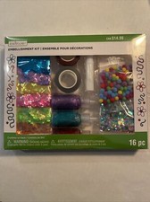  NEW Creatology- Embellishment Kit. Glitter, Pom-poms, Glitter Tape Etc