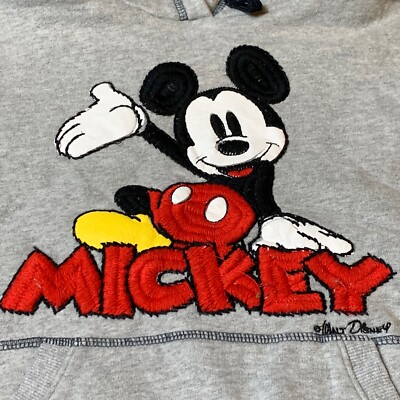 gray disney sweatshirt
