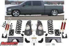 Dodge Ram 1500 Quad Cab 2002-2005 Mcgaughys Deluxe 46 Drop Kit Shocks 94006