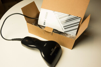 Manhattan 401517 Contact CCD Barcode Scanner - Black