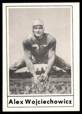 1977 TOUCHDOWN CLUB ALEX WOJCIECHOWICZ DETROIT LIONS #20E HOF