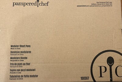 NEW Pampered Chef Modular Sheet Pan Set #100597