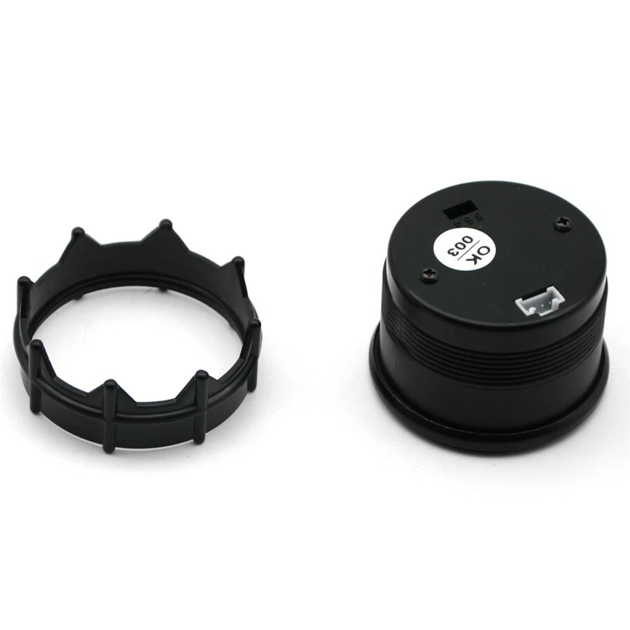 12V 2" 52mm 7-Color LED Automobile Turbo Boost Gauge Meter Digital Dual Display — 第 4/4 张图片