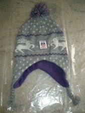 Pom Pom Knit Hat US Polo Assn United States Youth One Size Hat Cap