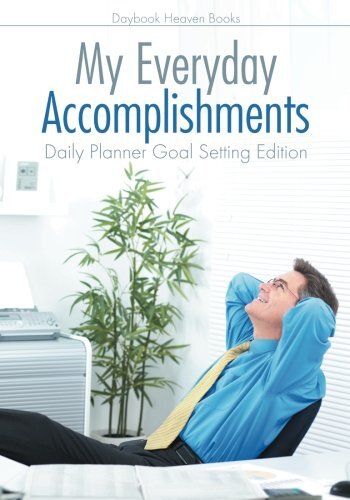 My Everyday Accomplishments Daily Planner Goal Setting Edition Daybook Heave Ebay