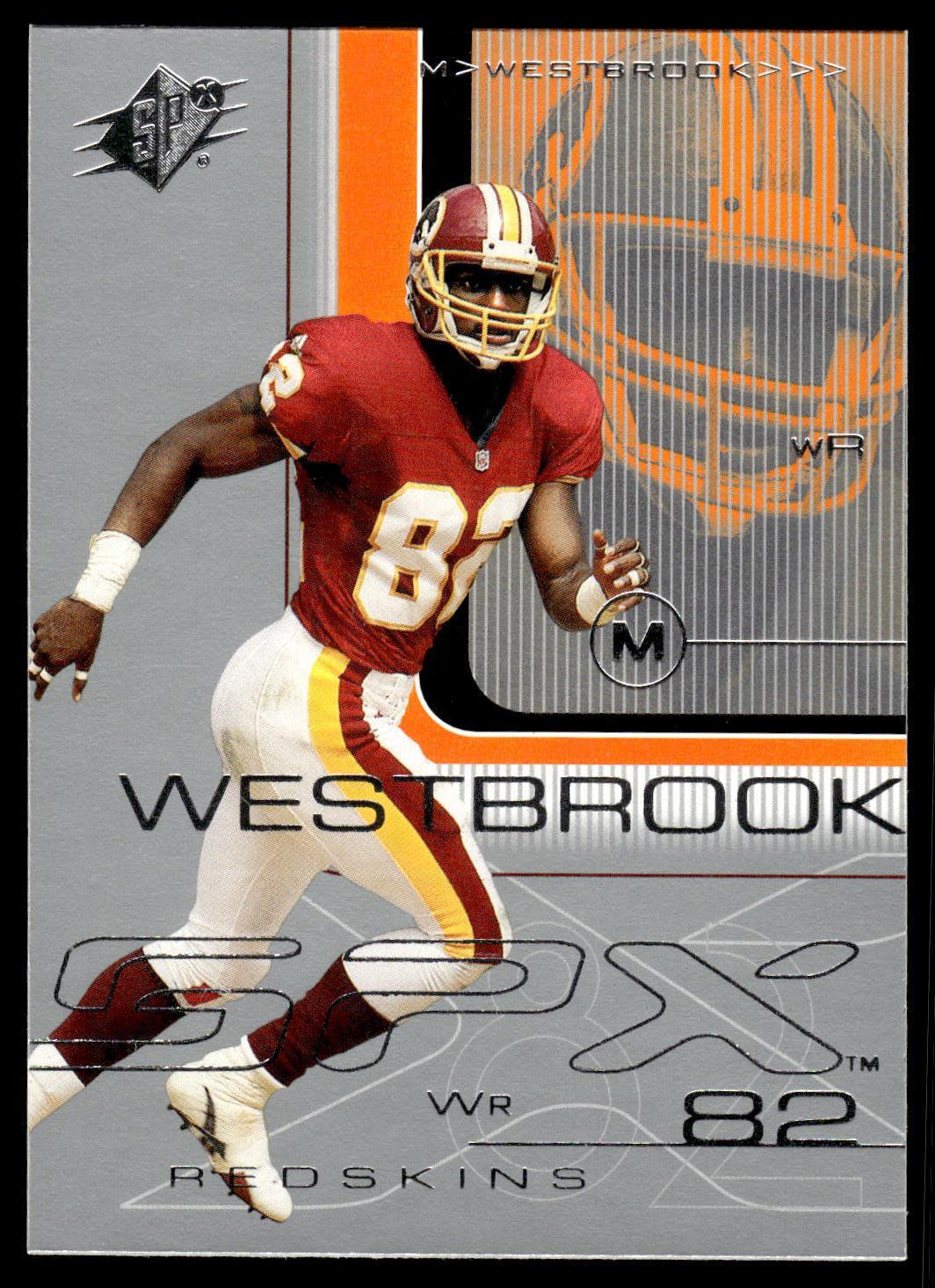 2001 SPx #89 Michael Westbrook