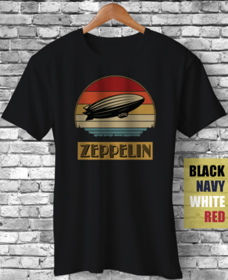 Zeppelin Dirigible Airship Balloon Vintage Retro Nostalgia Funny Gift T-Shirt