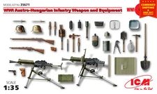 ICM 35671 - 1/35 Weapon and Equipment Austro - Hungarian Infantry WWI model