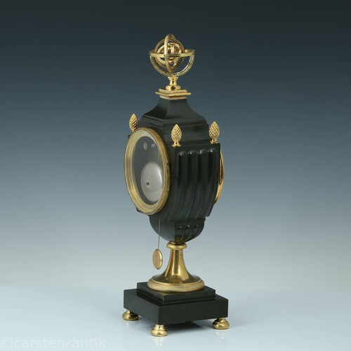 Gaston Jolly á Paris Directoire amphora vase mantel clock armillary sphere 1790 - Picture 10 of 11