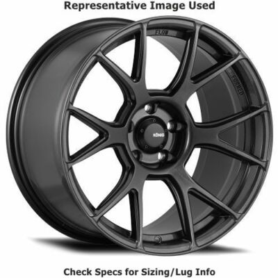 Konig AM88512436 Ampliform 18''x8.5'' Wheel - Dark Metallic Graphite NEW