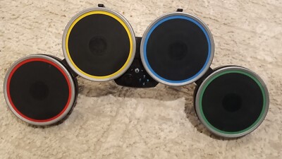 Harmonix NWDMS2 Nintendo Wii Rock Band  Wireless Drum Set For Parts Working 