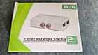 2 Port Rj45 Cat Lan Hub Network Switch Selector 2In1 Out Ethernet Cable Splitter