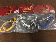 ALICE Christian Fish shaped TAMBOURINE new - white blue yellow-gold LOCAL PICKUP