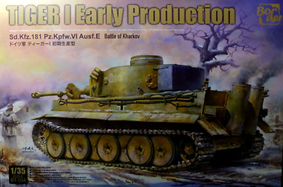 Border BT-034 - 1:35 Tiger I early production. Battle  of Kharkov 1943