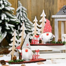 2021 Christmas Wooden Ornament Merry Christmas Decor For Home Tree Decor