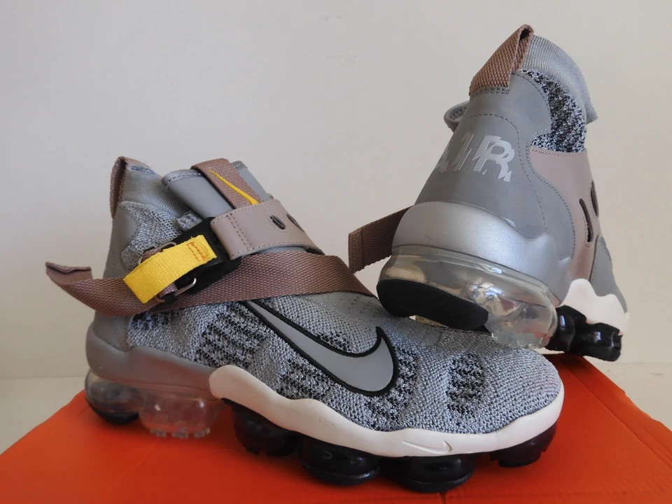 Nike Air Vapormax Premier Flyknit Wolf Grey-Silver-Black Sz 9 Rare! [AO3241-001] - Image 2 of 4