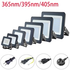 Luz UV Negra 20W-200W LED FloodLight IP66 UV Lámpara de Curado para Pintura Barniz Tinta