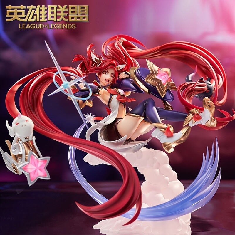 Official League Of Legends LOL Star Guardian Jinx 1/7 Painted