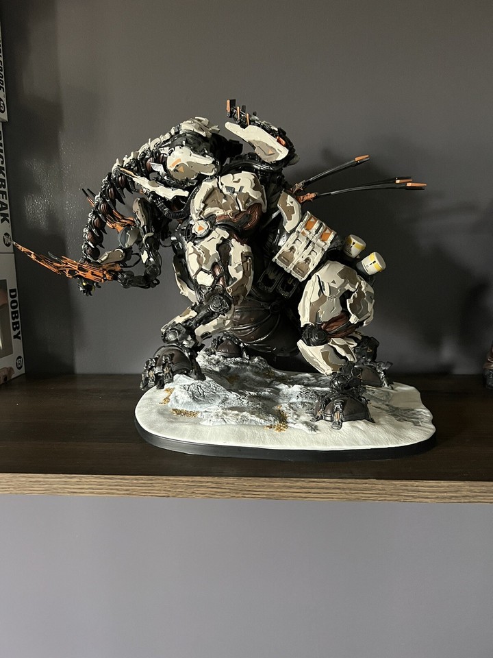 Horizon Forbidden West Collector's Edition Tremortusk Statue and Aloy