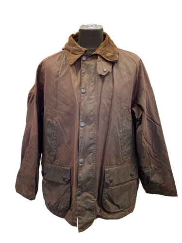 BARBOUR BEDALE GIUBBOTTO CON CAPPUCCIO UOMO MAN JACKET VINTAGE JHG363 - Foto 1 di 11