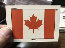 1991 Topps Desert Storm STICKER # 25 CANADA