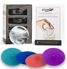 Masontops ~ Pickle Pebbles & Pipe Fermentation Weights & Airlocks (Wide Mouth)