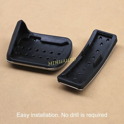 Guuscar 2X freno de coche embrague pedal pad cubre para Mercedes-Benz Sprinter 2006-2017 2012910282 A2012910282