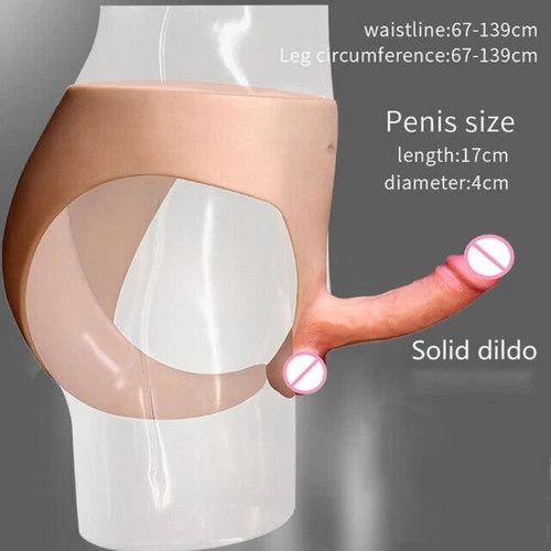Pantalones de Silicona Realistas Juegos con disfraces Travesti Ropa Interior T-back Panty Gay Mujeres - Imagen 9 de 19
