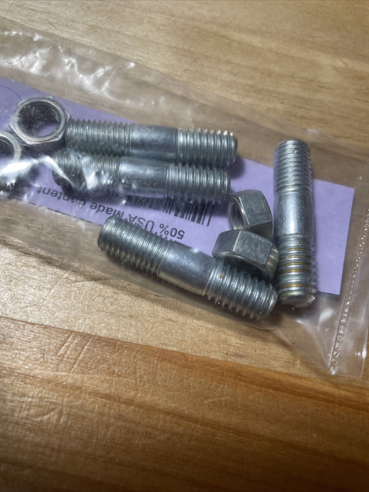 Ford Mustang Autolite Holley Correct Size Carb Nuts & Studs Carburetor