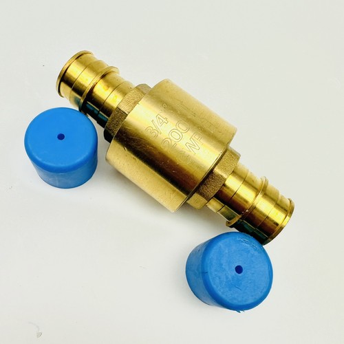 1/4 Umdrehung Betrieb EZ-FLO Messing Rückschlagventil 20113 - 3/8 Zoll Für Wasserleitungen Bis 140°C 3/10 Zoll Anschluss