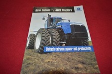 New Holland TJ275 TJ325 TJ375 TJ440 Tractor Dealers Brochure MISC 