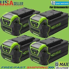5.0/6.0/8.0AH For Greenworks 40V G-MAX Lithium Battery 29462 29252 29472 29482