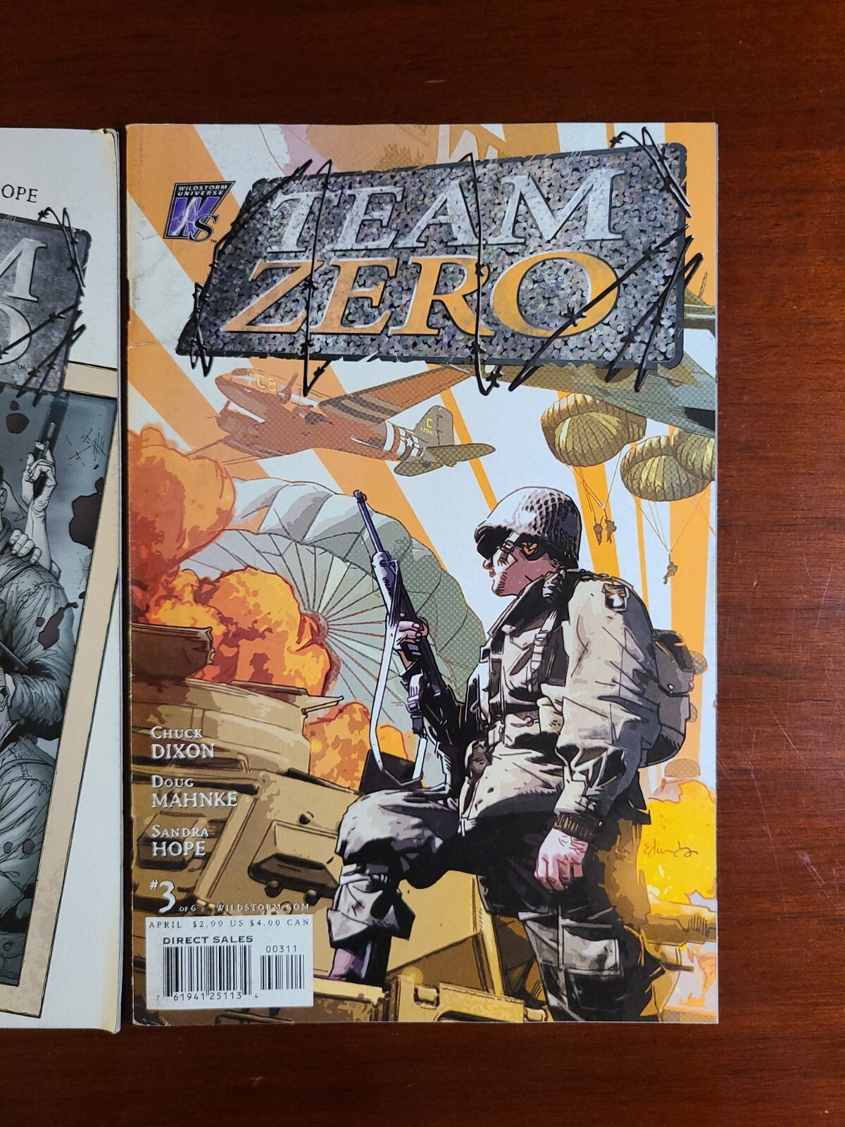 Team Zero #2 & 3 WildStorm Chuck Dixon 2006 | eBay