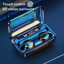 F9-5 TWS Bluetooth Earphones Wireless Headphones 8D Stereo Sports Waterproof
