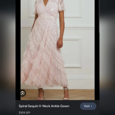 BHLDN Needle & Thread Dress fits size US 0 2 $909
