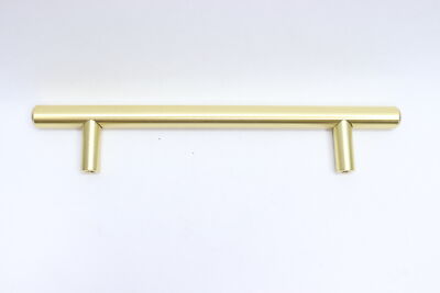 Cosmas Cabinet Hardware Bar Handle Pull Brushed Brass 7-3/8'' 305-128BB